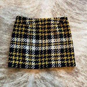 J crew mini skirt.